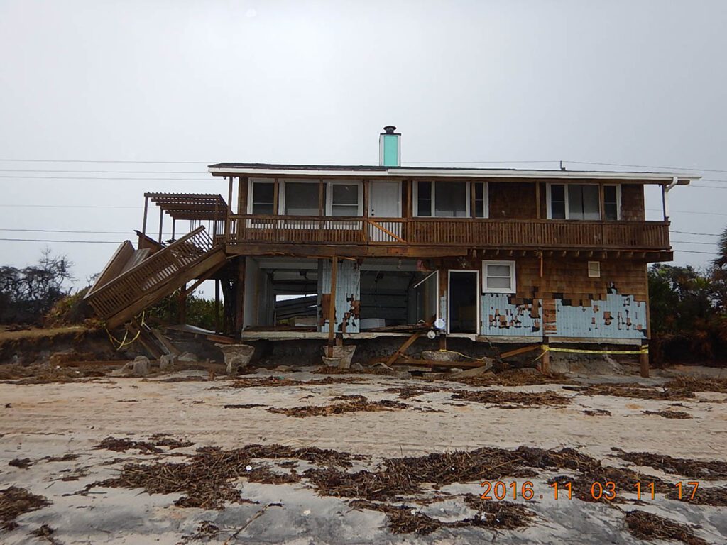 Hurricane Matthew structural damage investigation